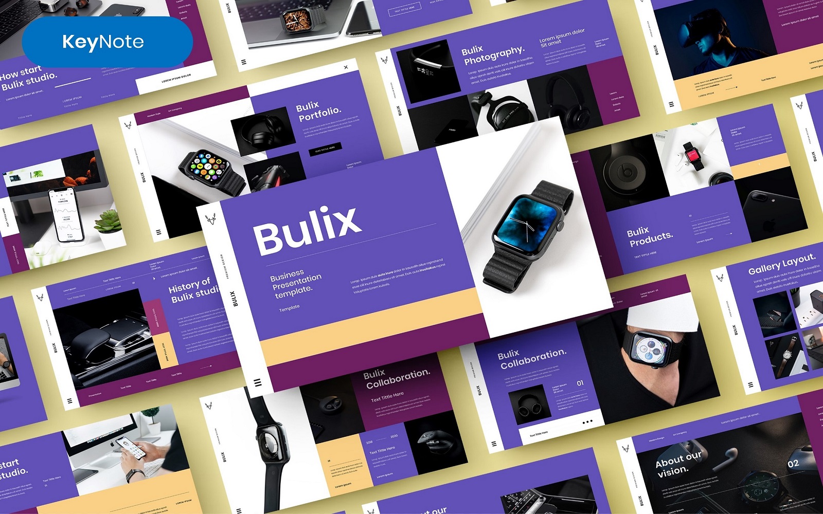 Bulix – Business Keynote Template