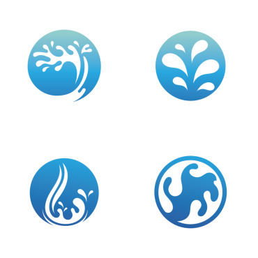 Water Vector Logo Templates 256494