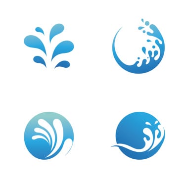 Water Vector Logo Templates 256495