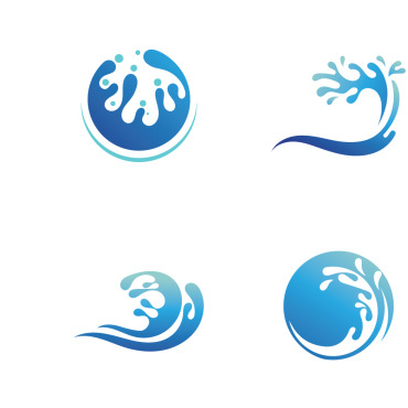 Water Vector Logo Templates 256497