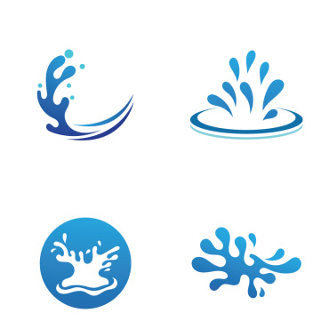 Water Vector Logo Templates 256498