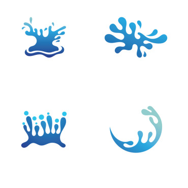 Water Vector Logo Templates 256499