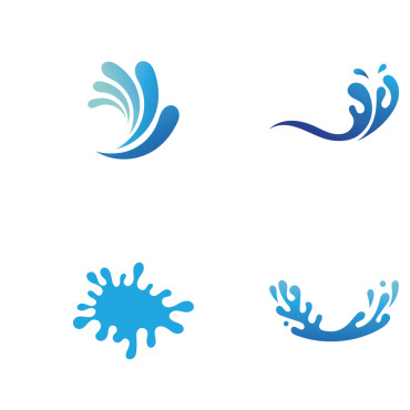 Water Vector Logo Templates 256500