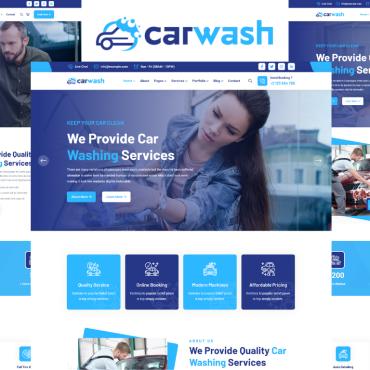 Care Autospa Responsive Website Templates 256509