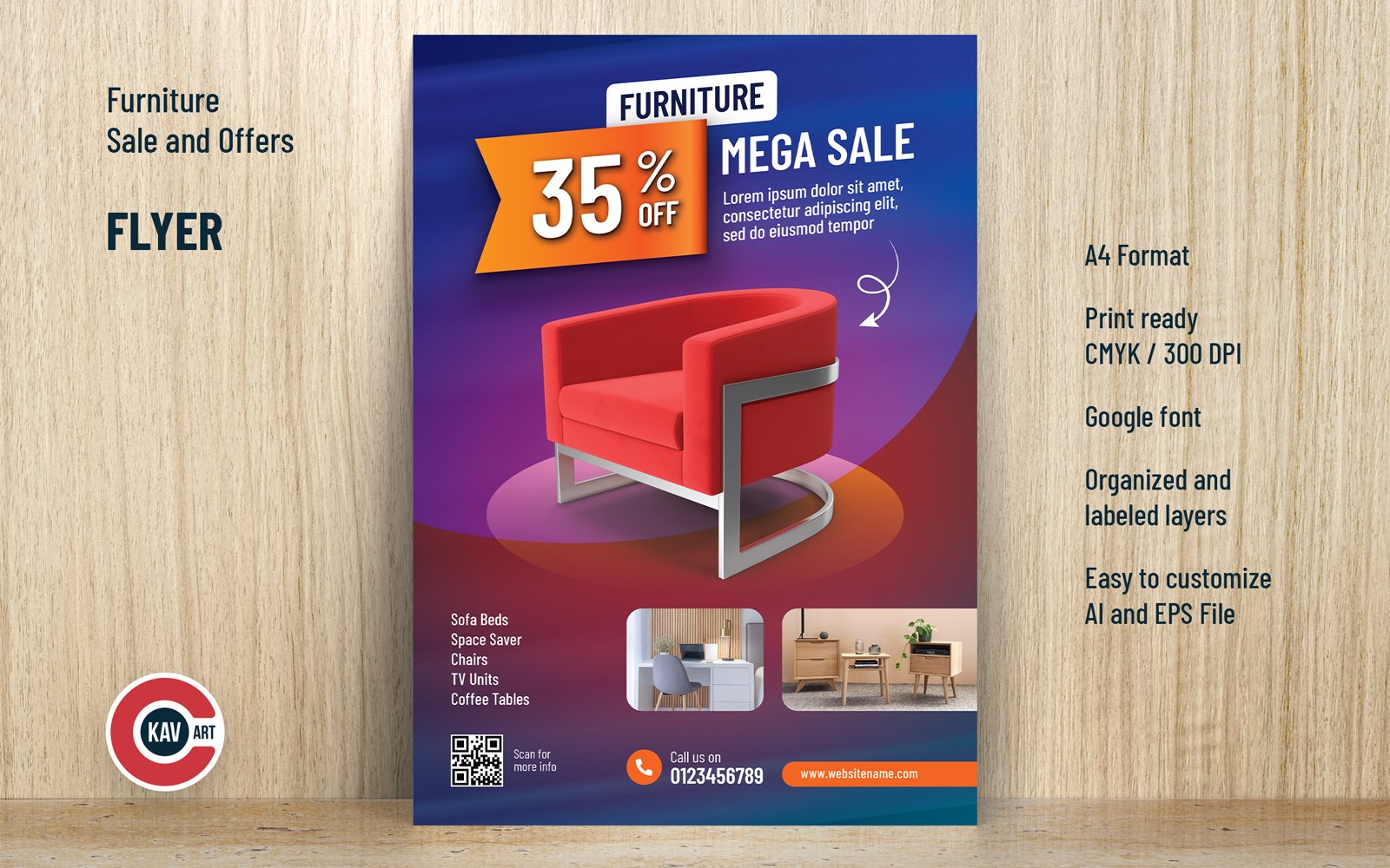 Furniture Sale Flyer Template