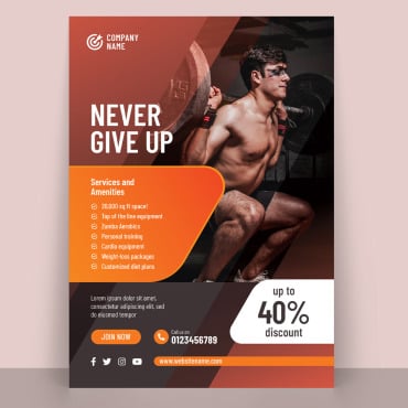 Promotion Fitness Corporate Identity 256581