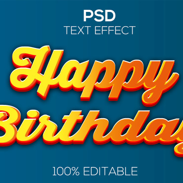 Birthday 3d Illustrations Templates 256604