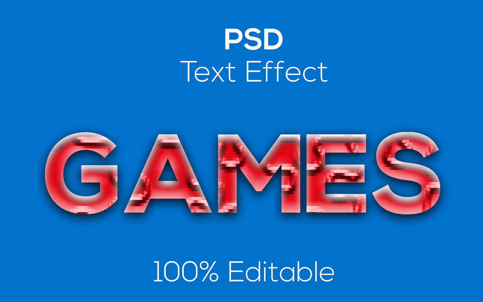 Games | Games Psd Text Effect