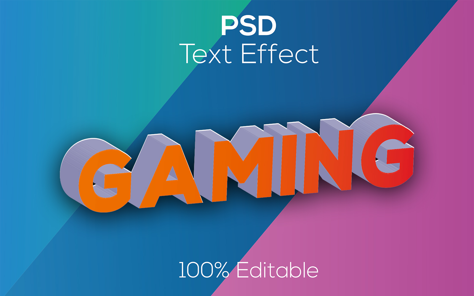 Games | Games PSD | Modern 3d Editable Games Psd Text Effect