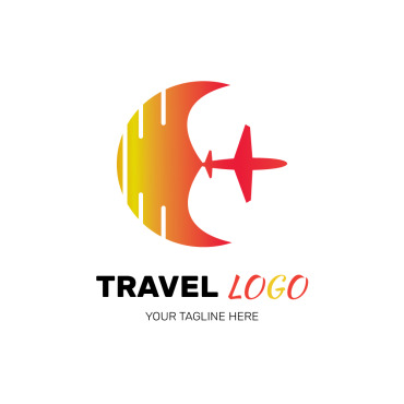 Airline Colorful Logo Templates 256646