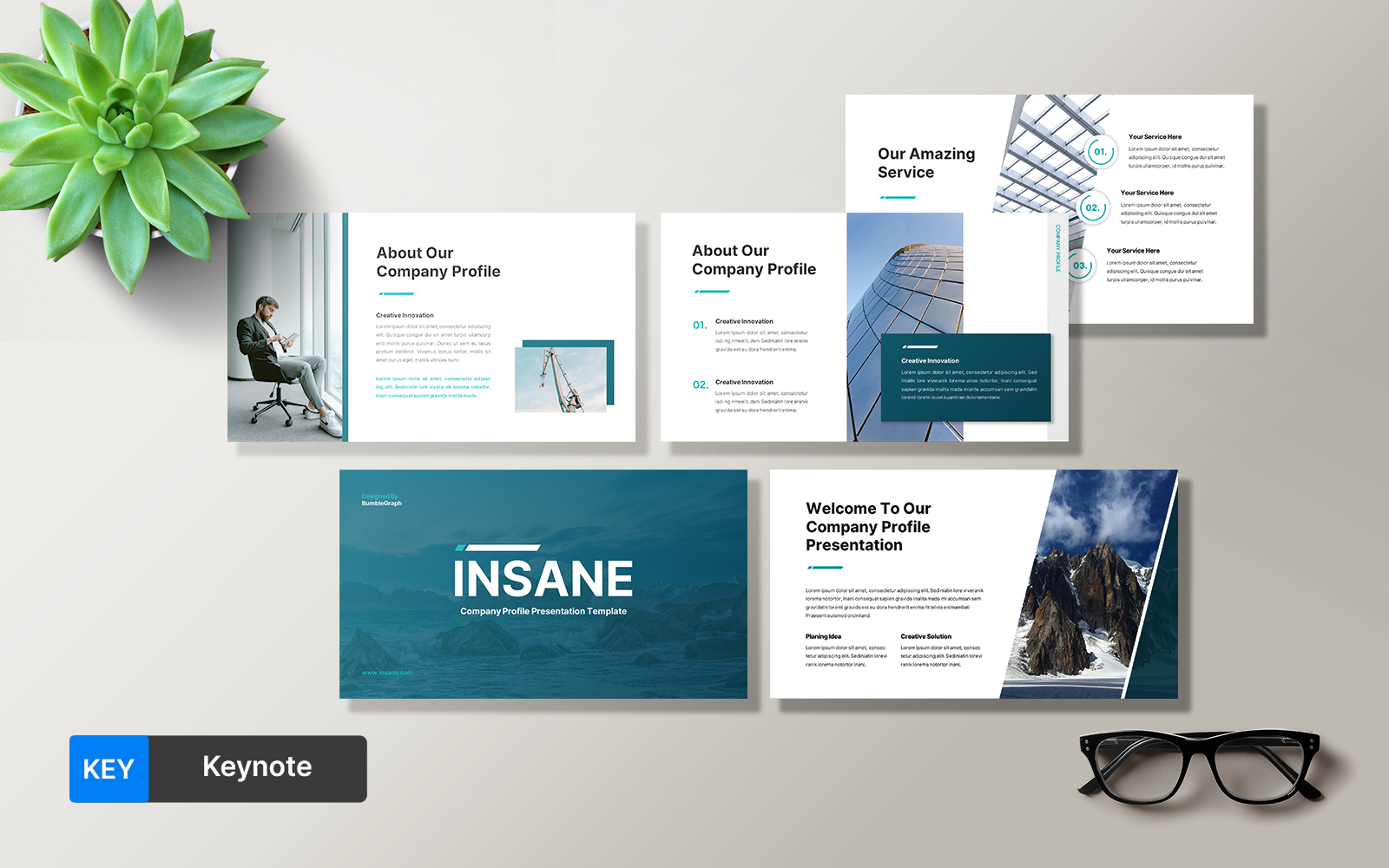 Insane Company Profile Keynote