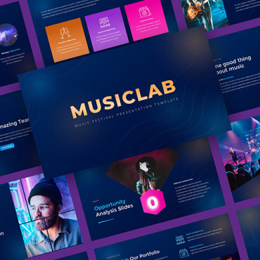 Band Branding PowerPoint Templates 256674