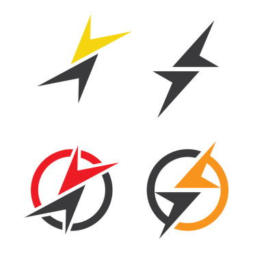 Electricity Electric Logo Templates 256752