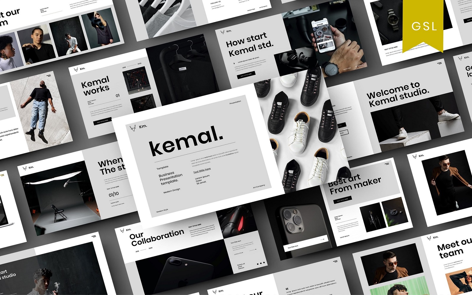 Kemal - Business Google Slide Template