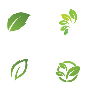 Logo Leaf Logo Templates 256998