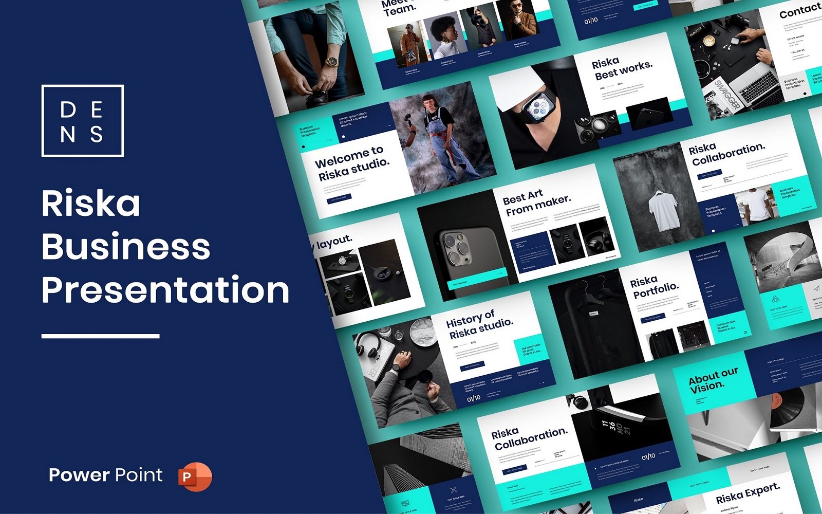 Riska – Business PowerPoint Template