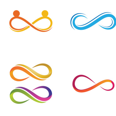 Symbol Infinity Logo Templates 257074