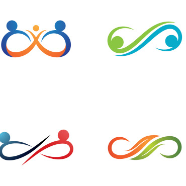 Symbol Infinity Logo Templates 257076