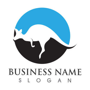 Kangaroo Animal Logo Templates 257185