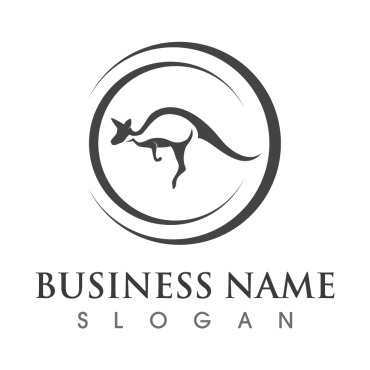 Kangaroo Animal Logo Templates 257186