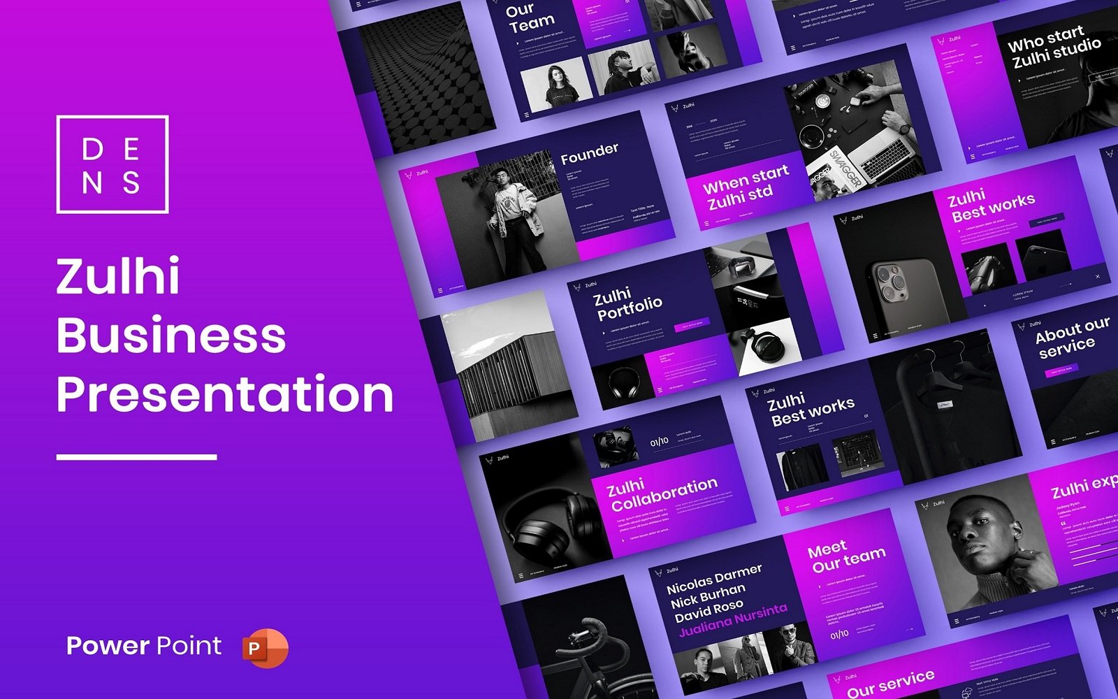 Zulhi – Business PowerPoint Template