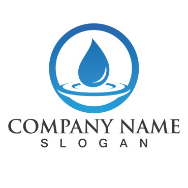 Aqua Clean Logo Templates 257236