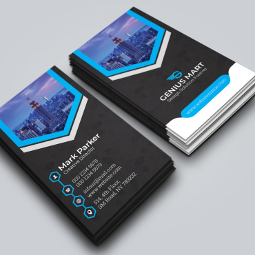 Black Blue Corporate Identity 257286