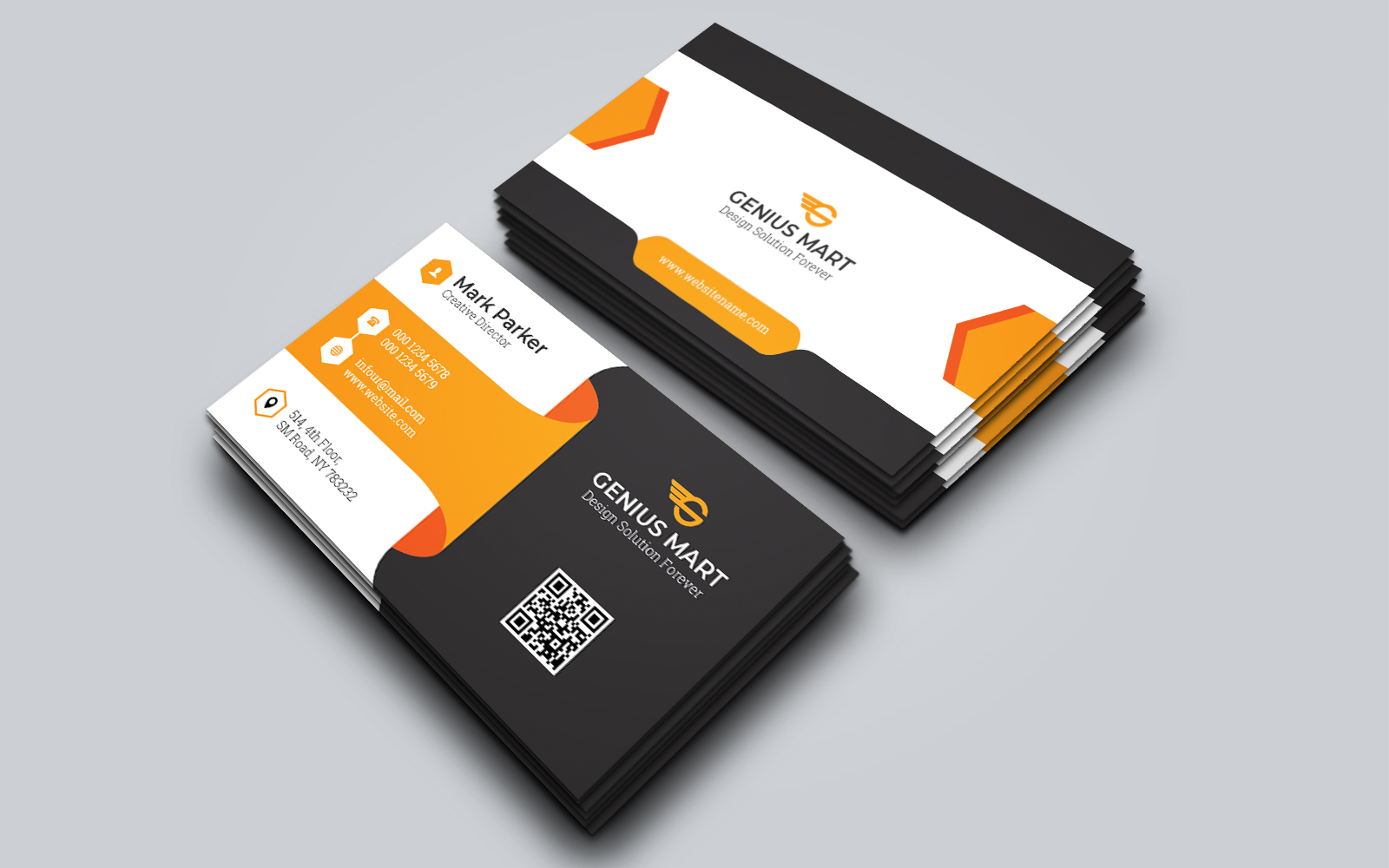 Corporate Business Card Template 39