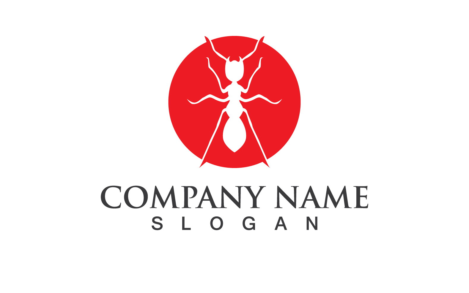 Ant Red Logo And Symbol Vector V15