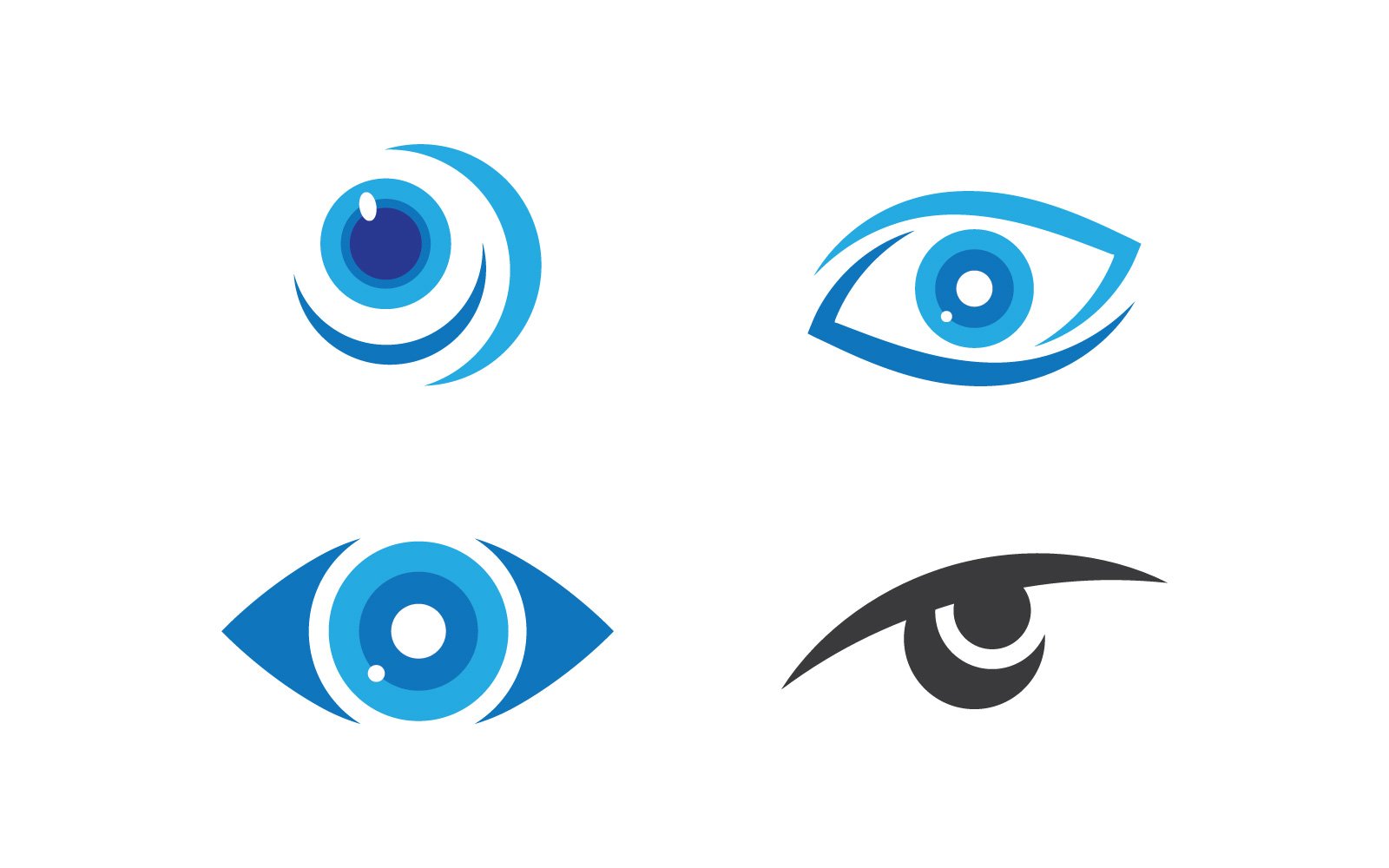 Eye Care Logo Design Template V10