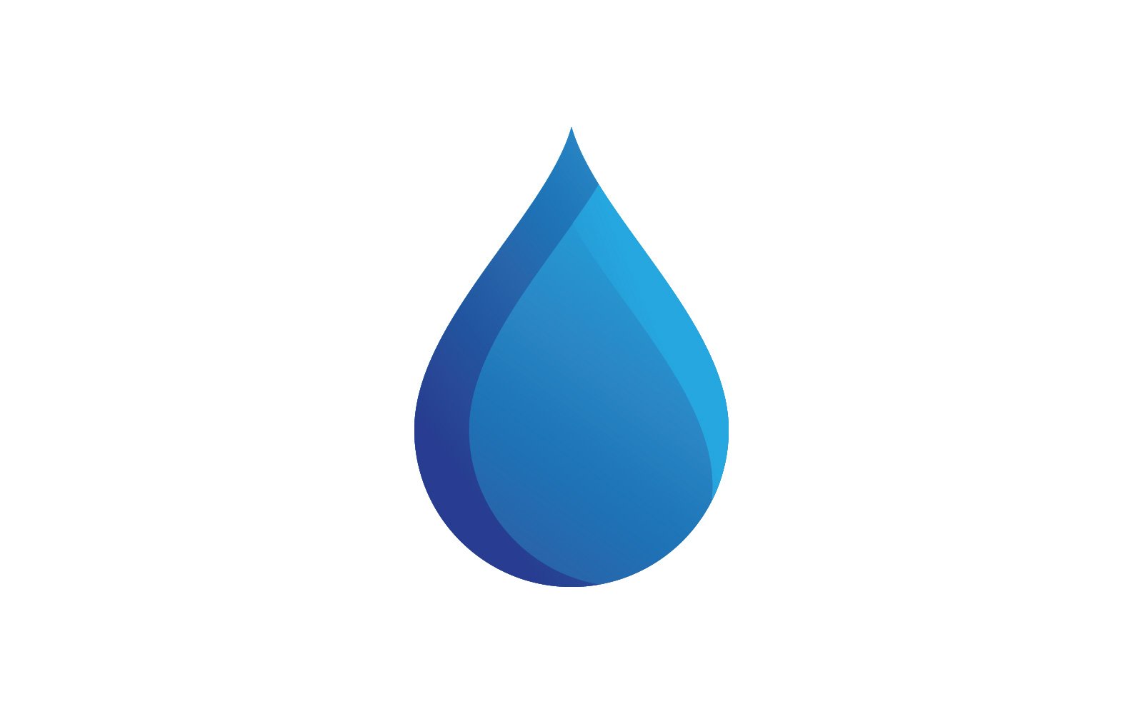 Water Drop Logo Template Vector Illustration Design V1