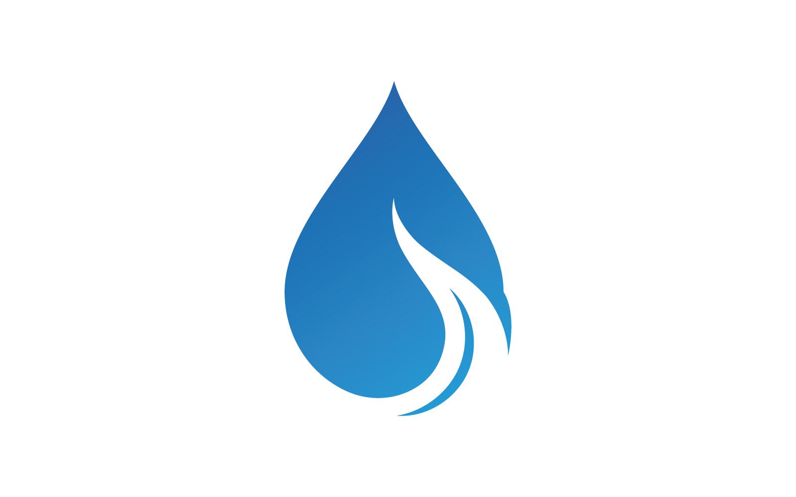 Water Drop Logo Template Vector Illustration Design V2