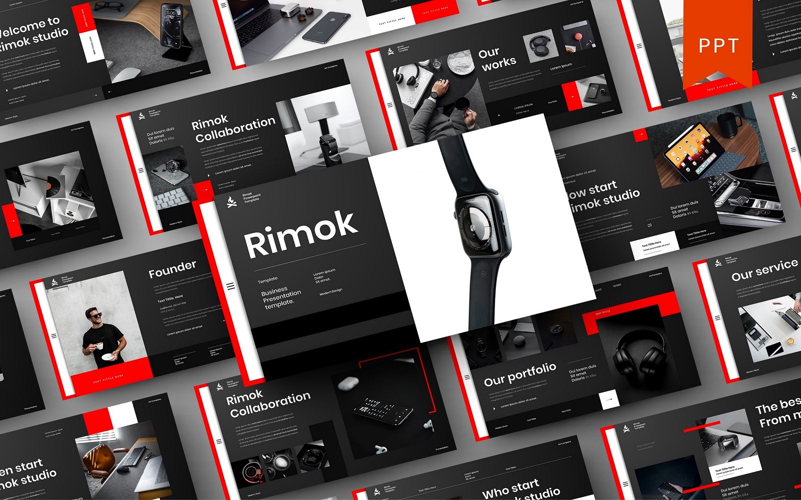 Rimok – Business PowerPoint Template