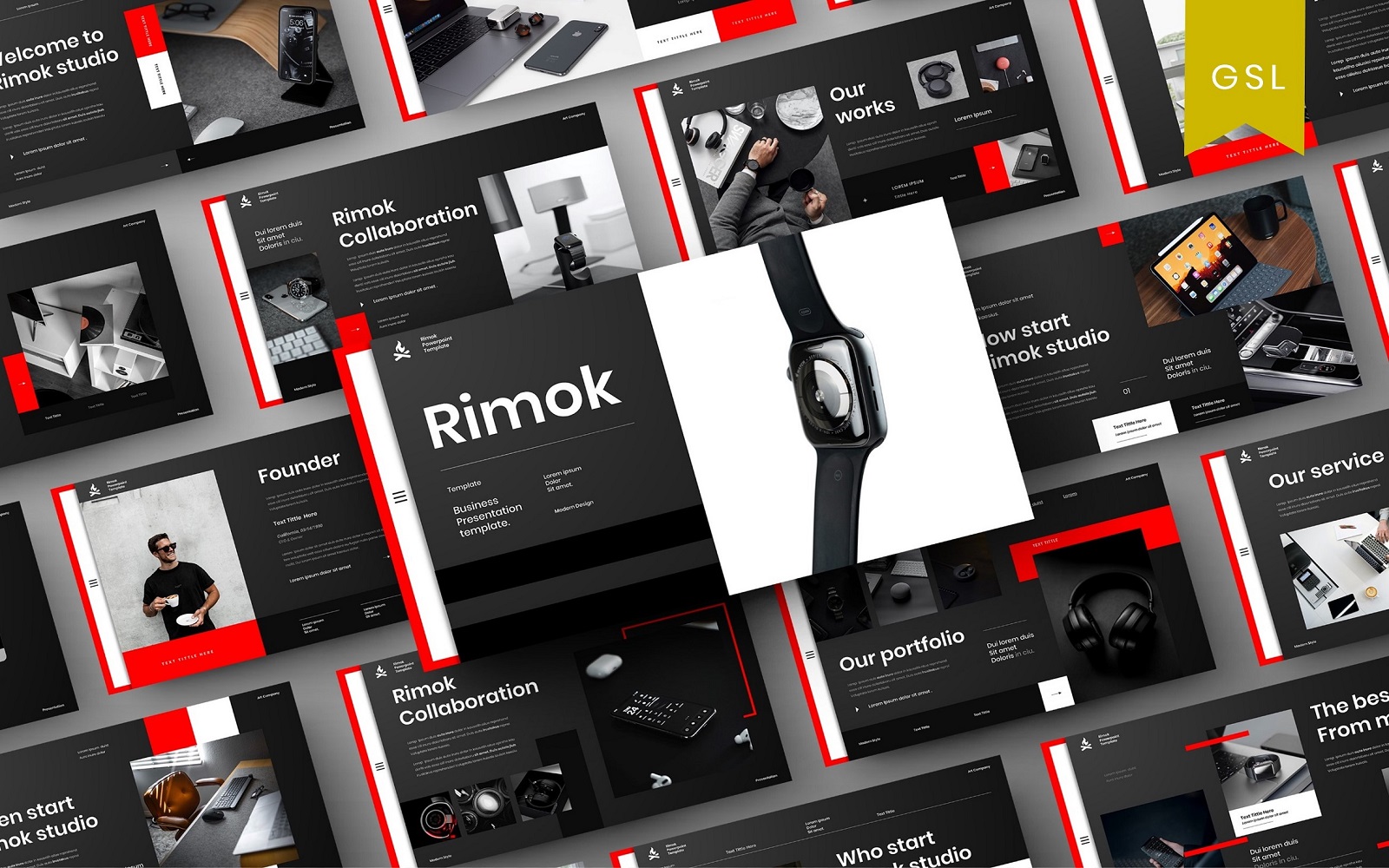 Rimok - Business Google Slide Template