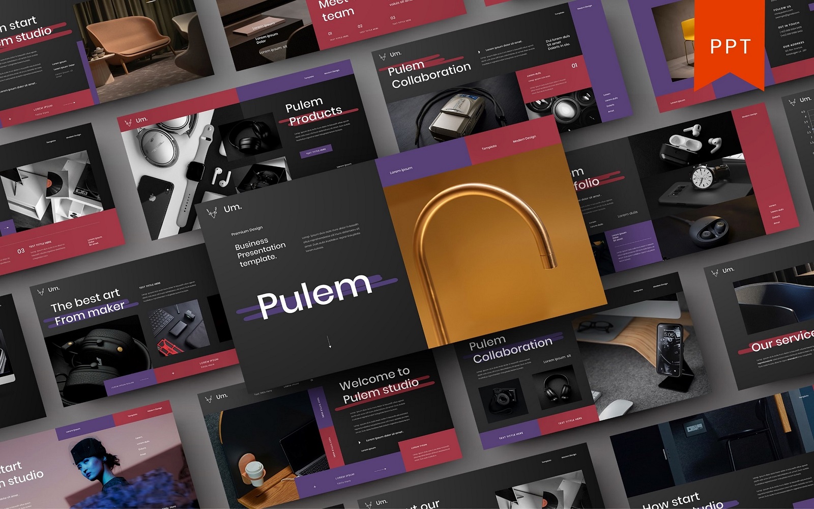 Pulem – Business PowerPoint Template