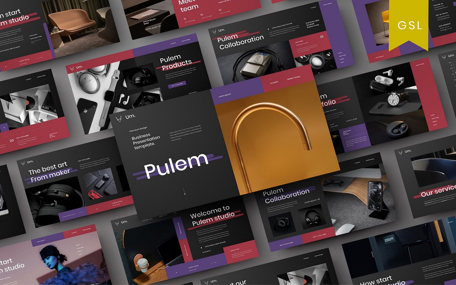 Pulem - Business Google Slide Template