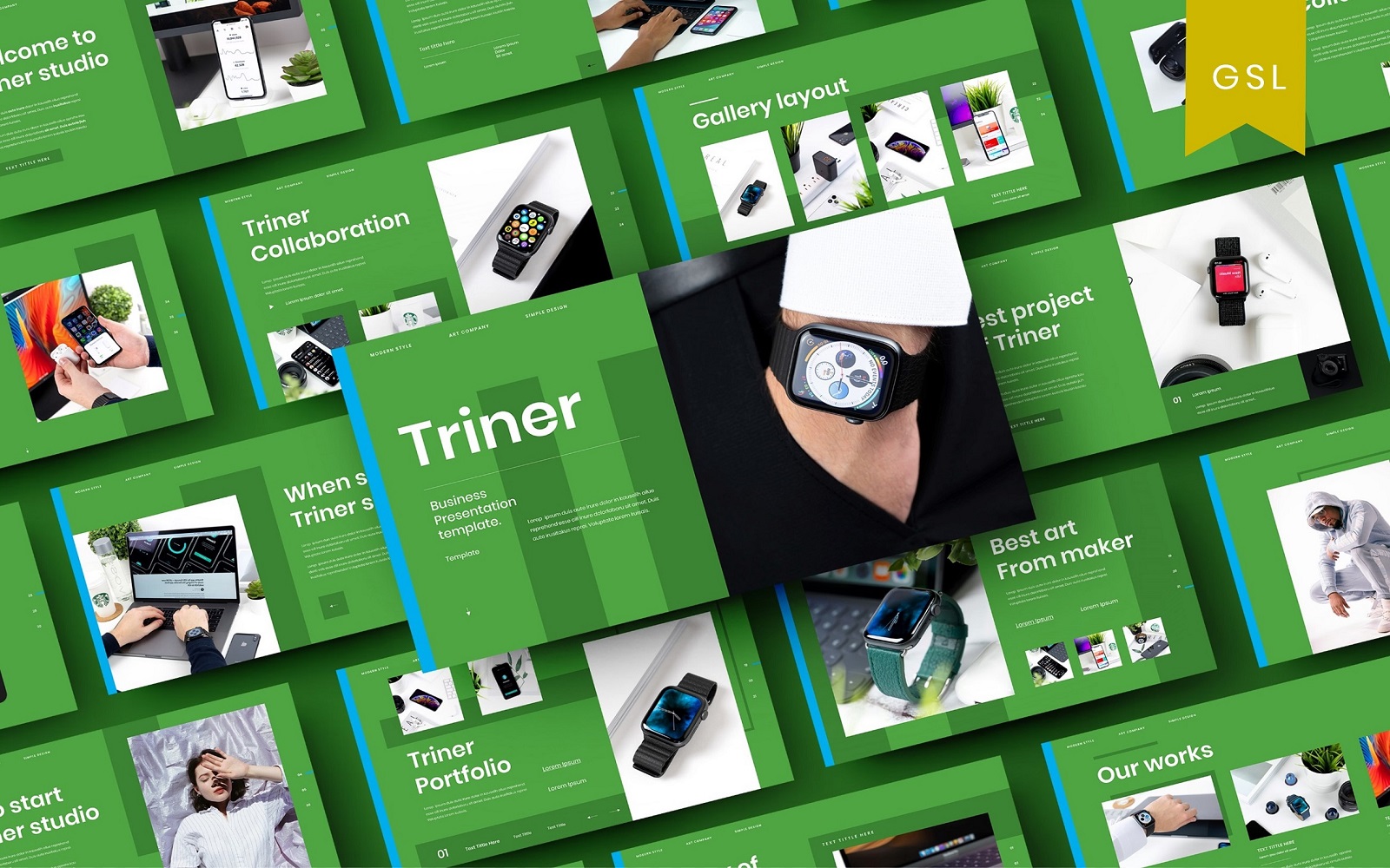 Triner - Business Google Slide Template