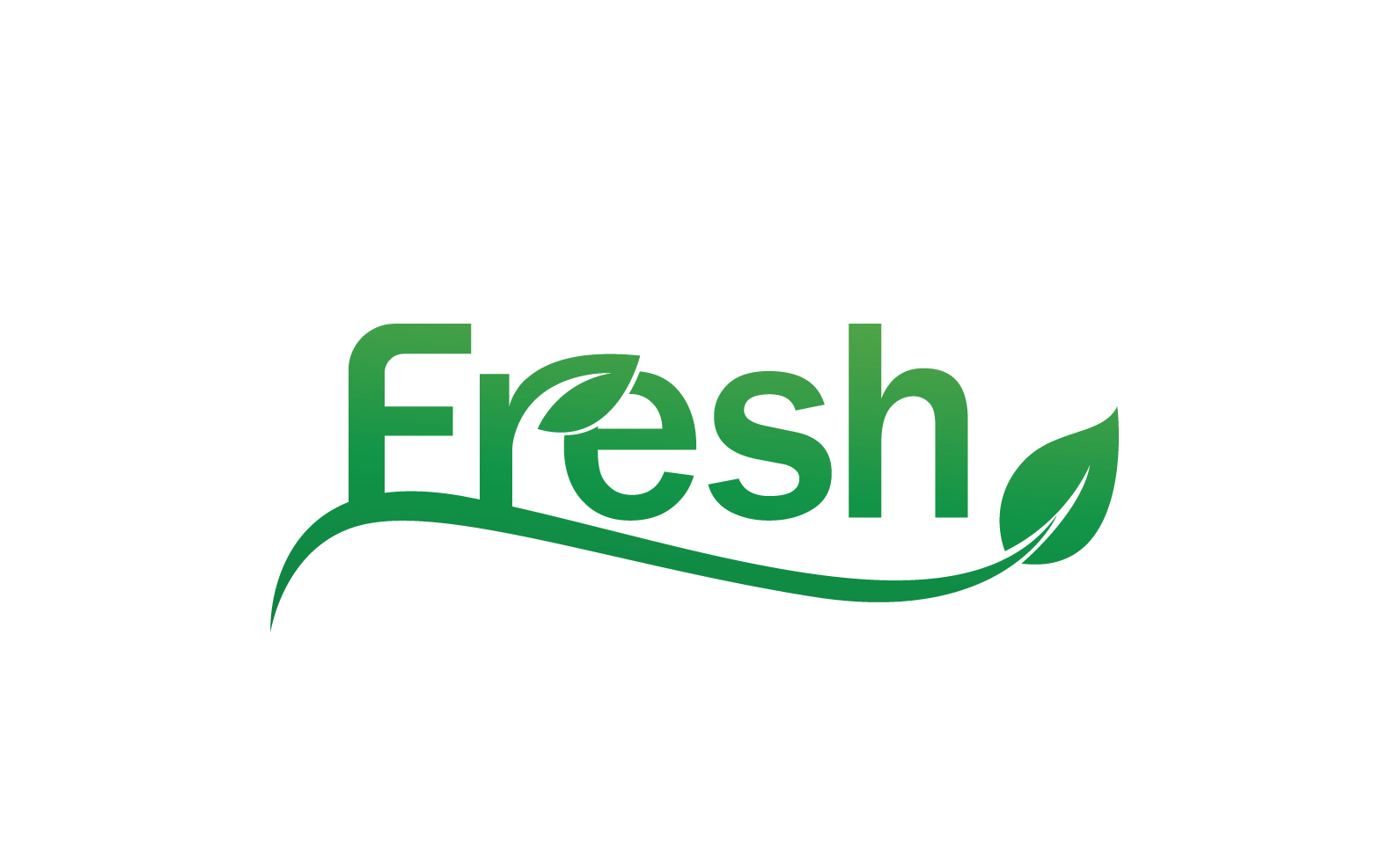 Fresh Leaf Nature Logo Design Vector V17