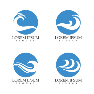 Water Wave Logo Templates 257950