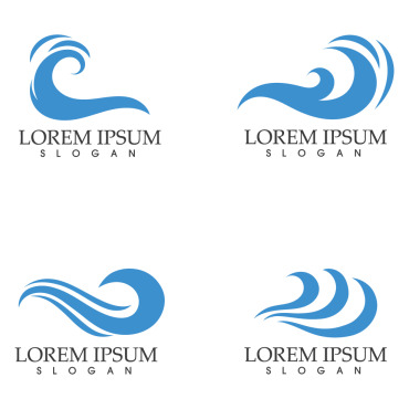 Water Wave Logo Templates 257951