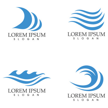 Water Wave Logo Templates 257952