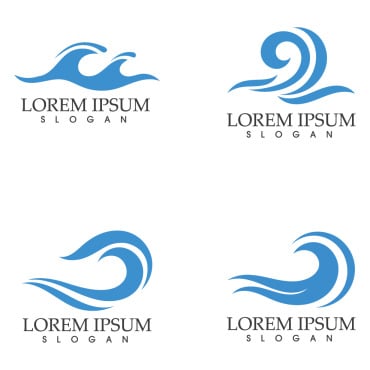 Water Wave Logo Templates 257953