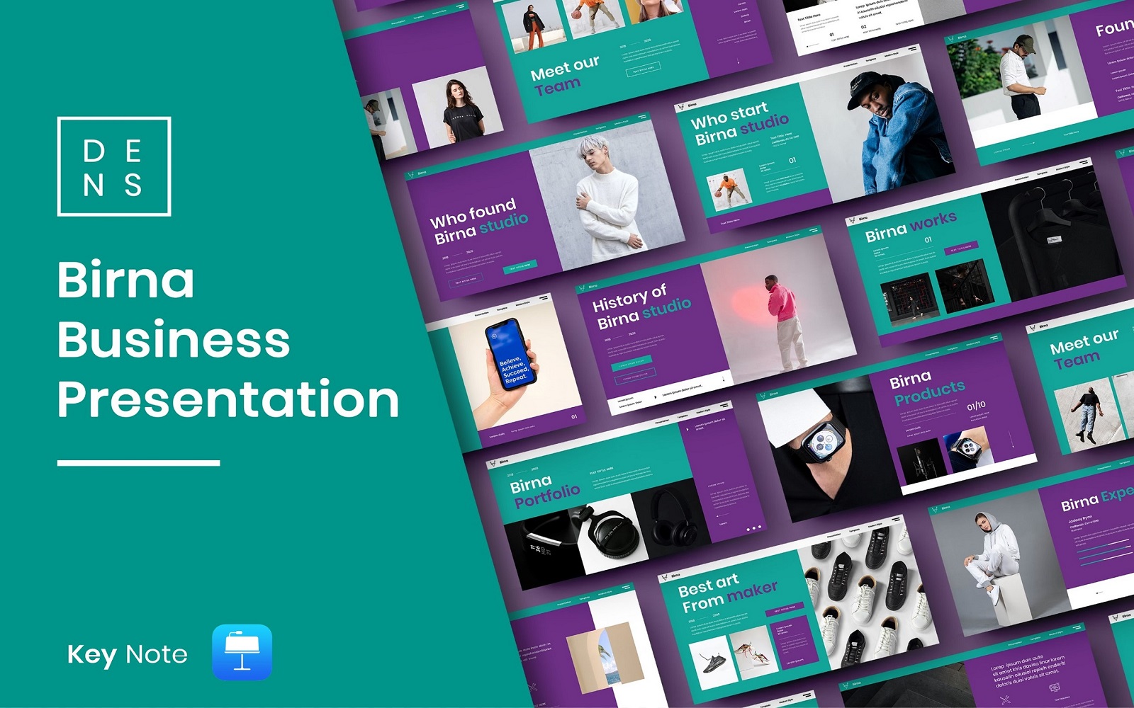 Birna – Business Keynote Template