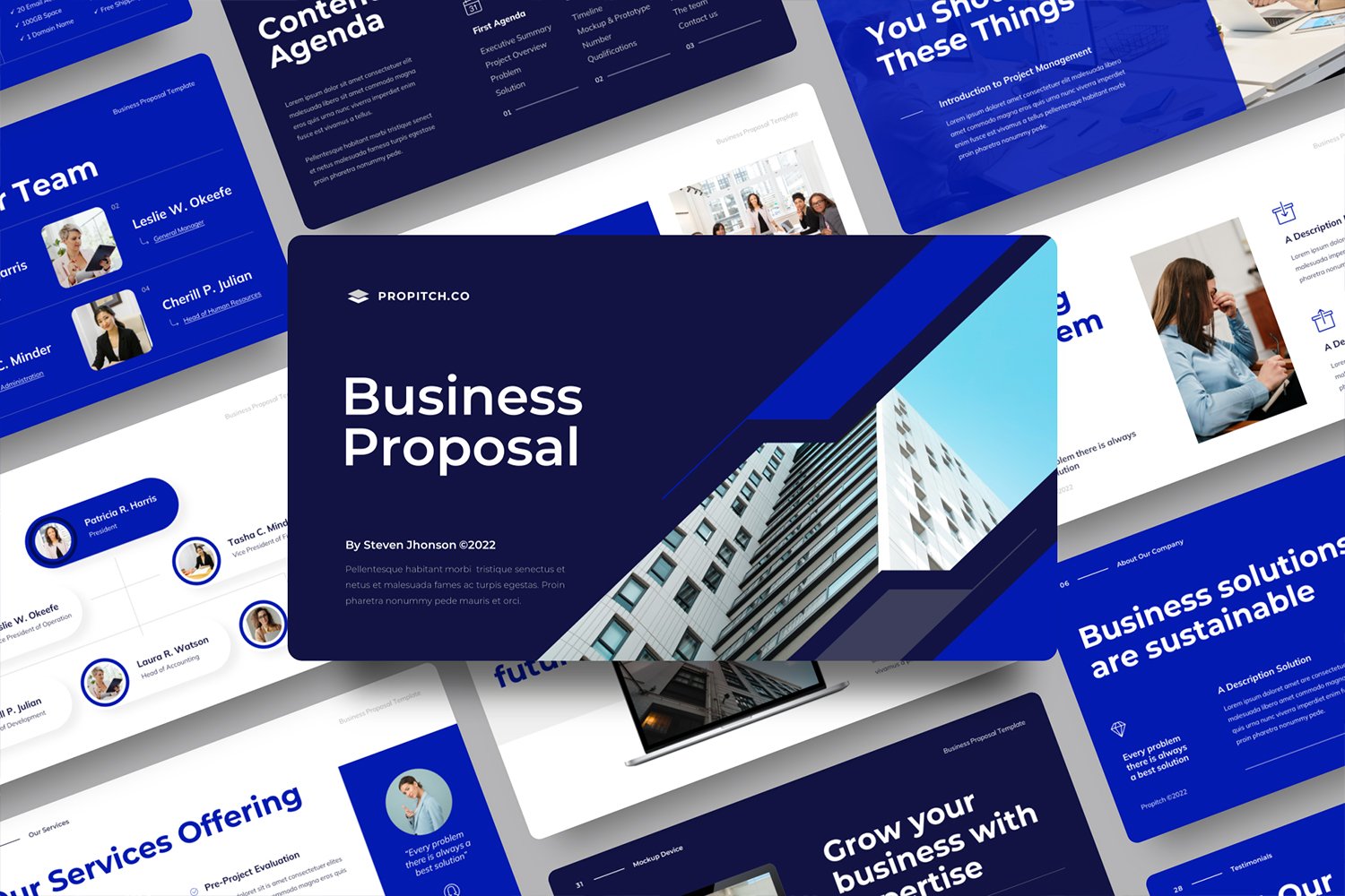 Propitch - Business Proposal Google Slide Template