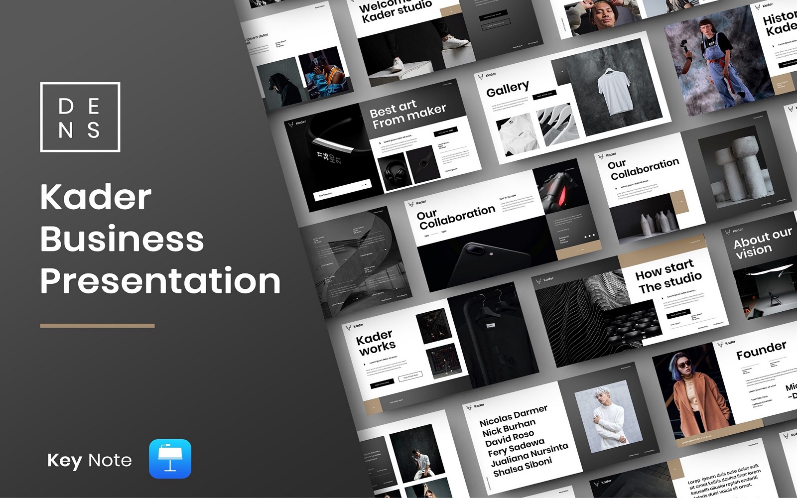 Kader – Business Keynote Template