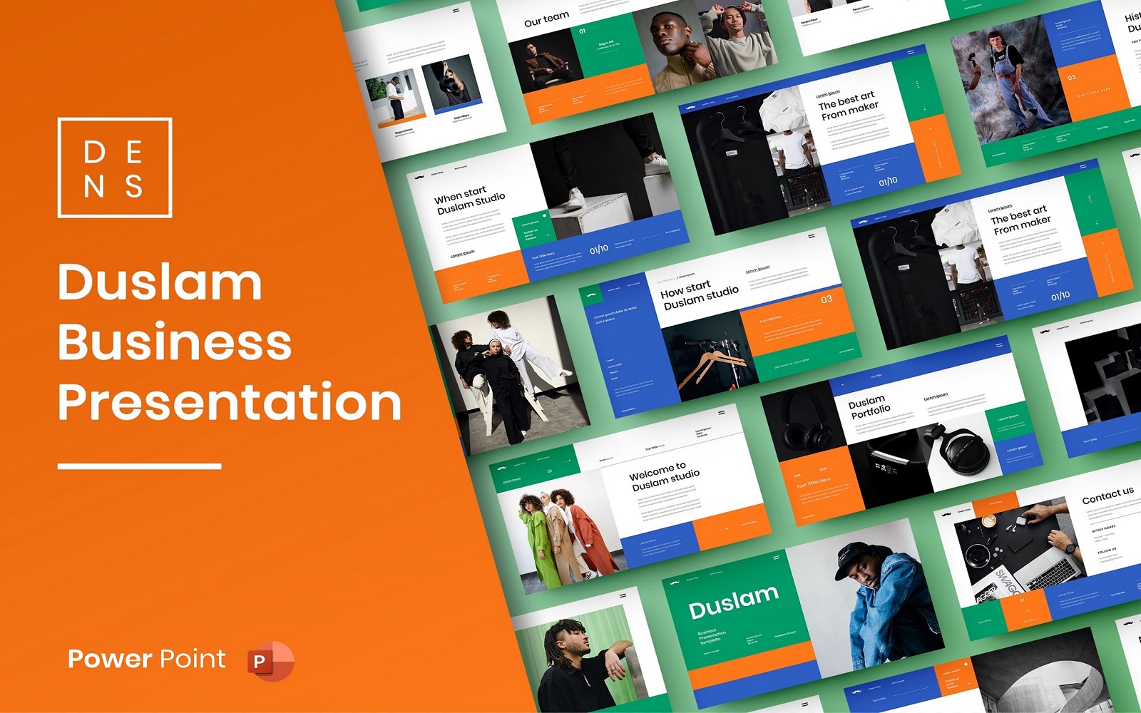 Duslam – Business PowerPoint Template