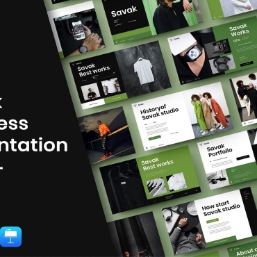 Business Company Keynote Templates 258129