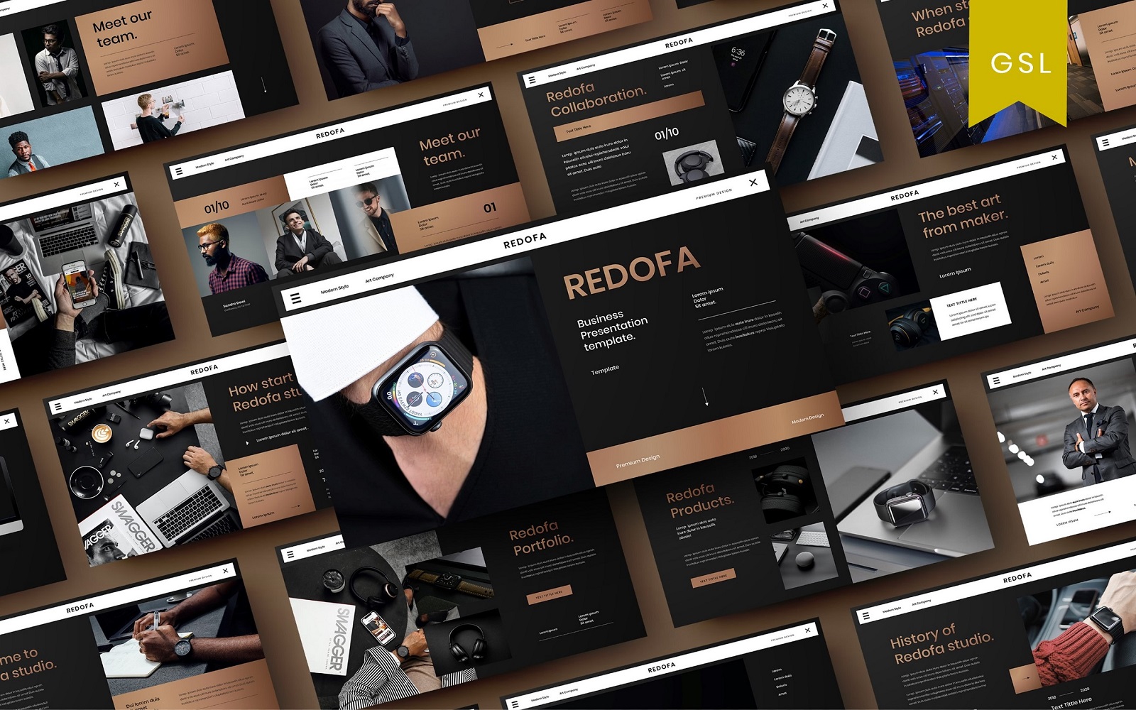 Redofa - Business Google Slide Template