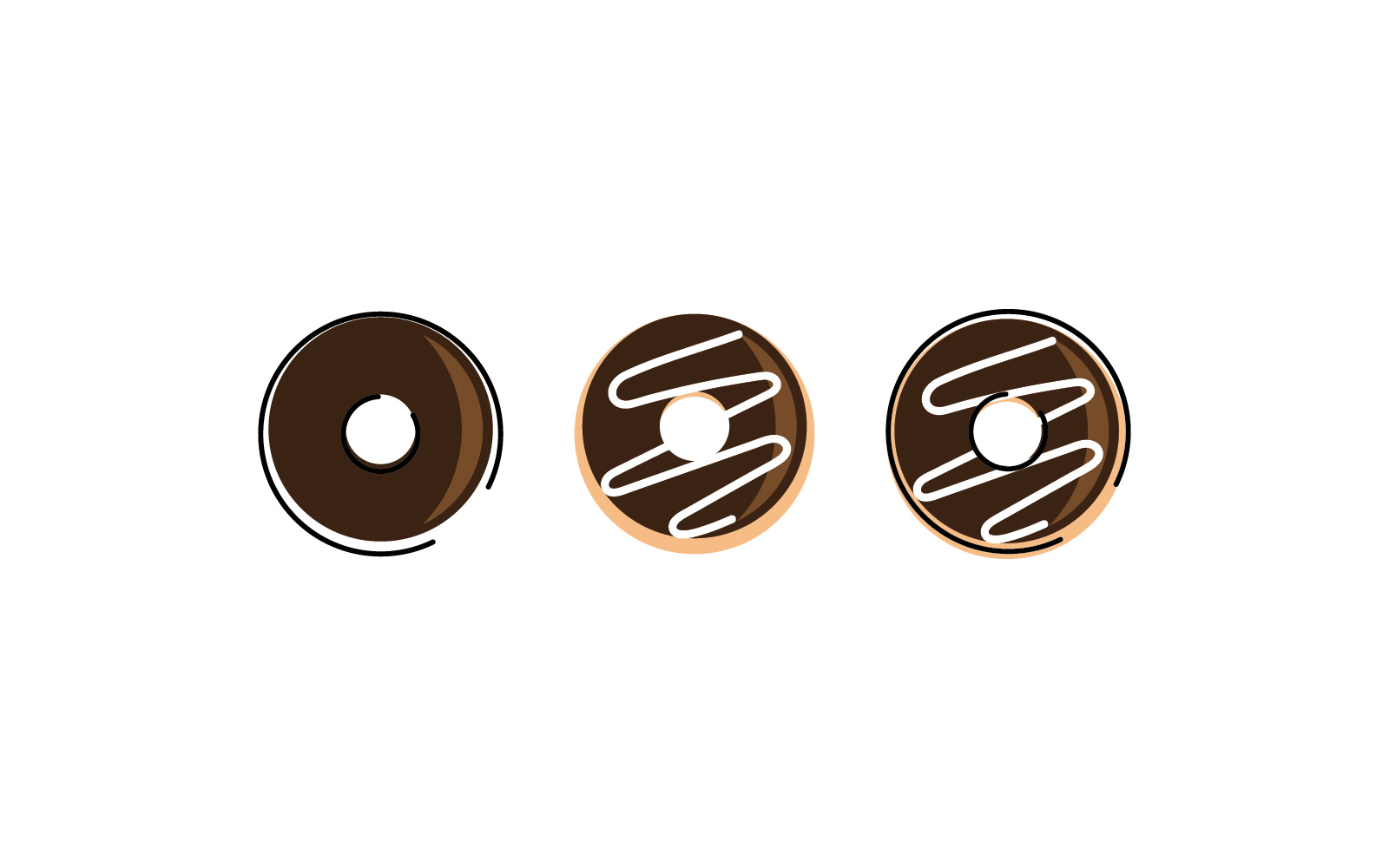 Donut Vector Illustration V4
