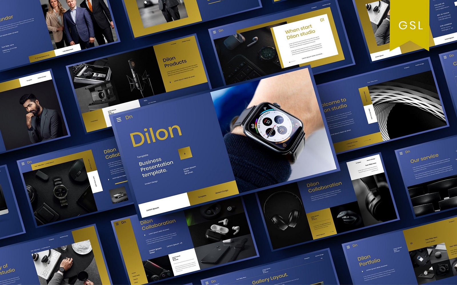 Dilon - Business Google Slide Template